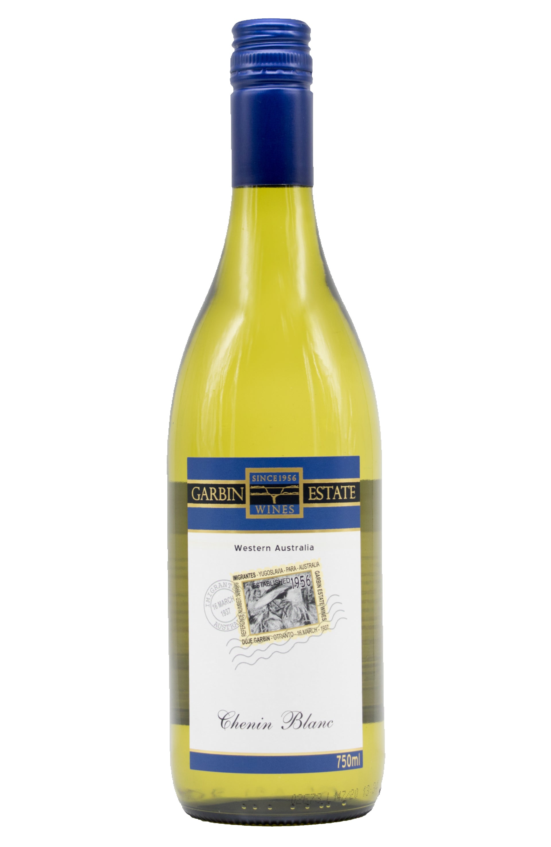 A bottle of Garbin Estate Wines Chenin Blanc 2022