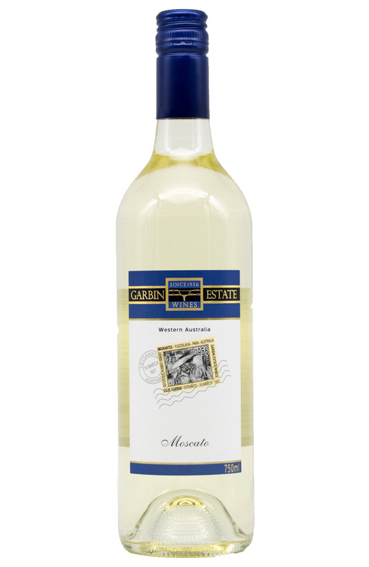 A bottle of Garbin Estate Wines Moscato 2022