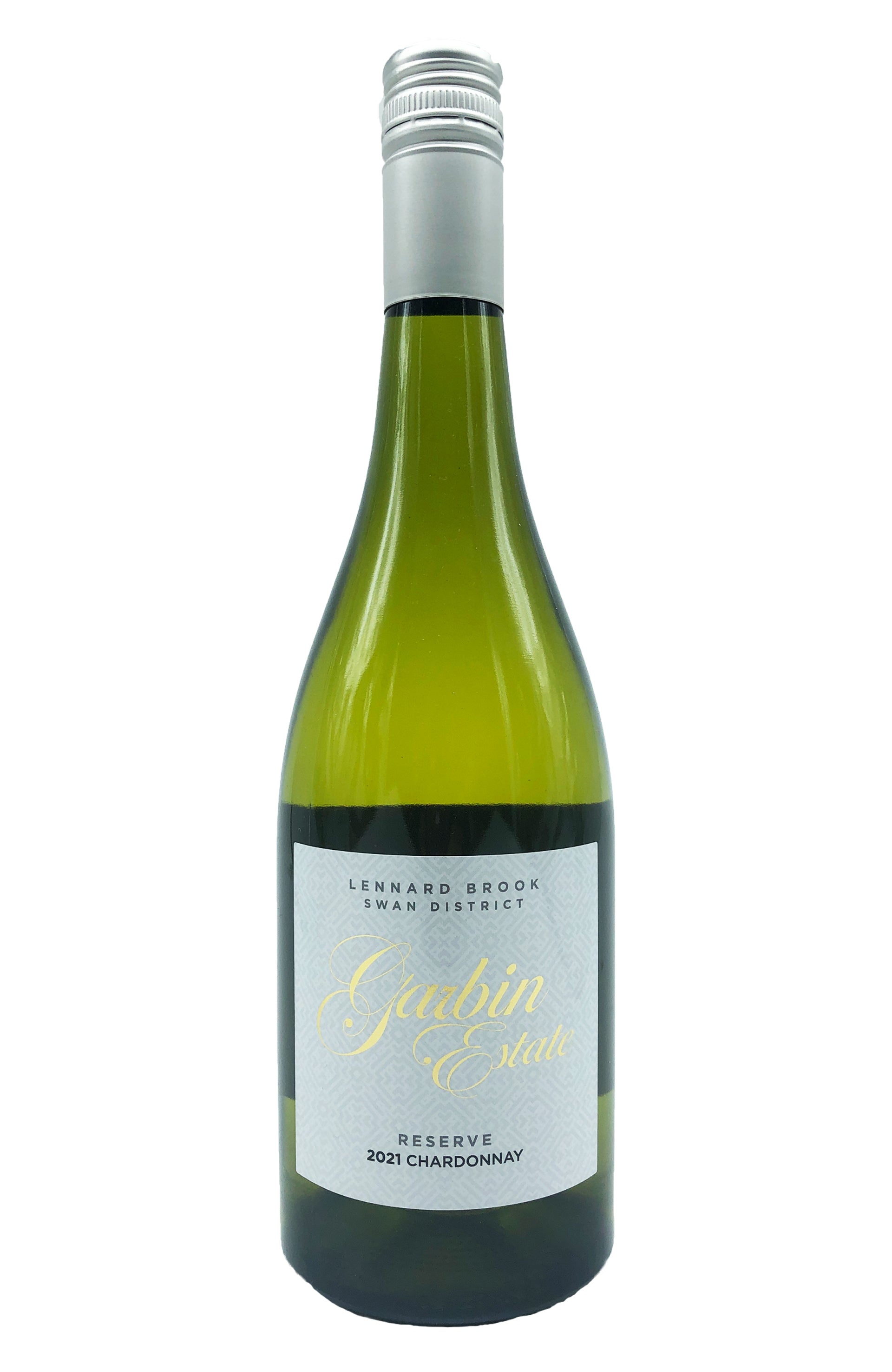 A bottle of Garbin Estate Wines Reserve Chardonnay 2021