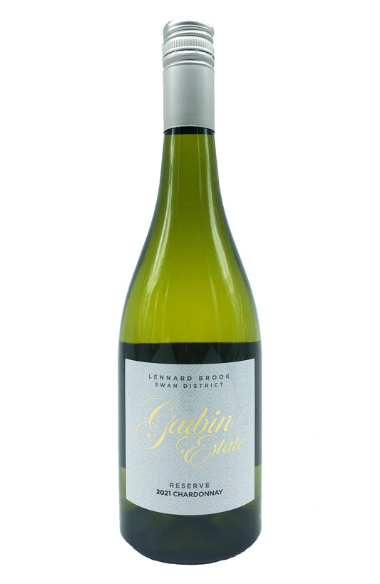 A bottle of Garbin Estate Wines Reserve Chardonnay 2021