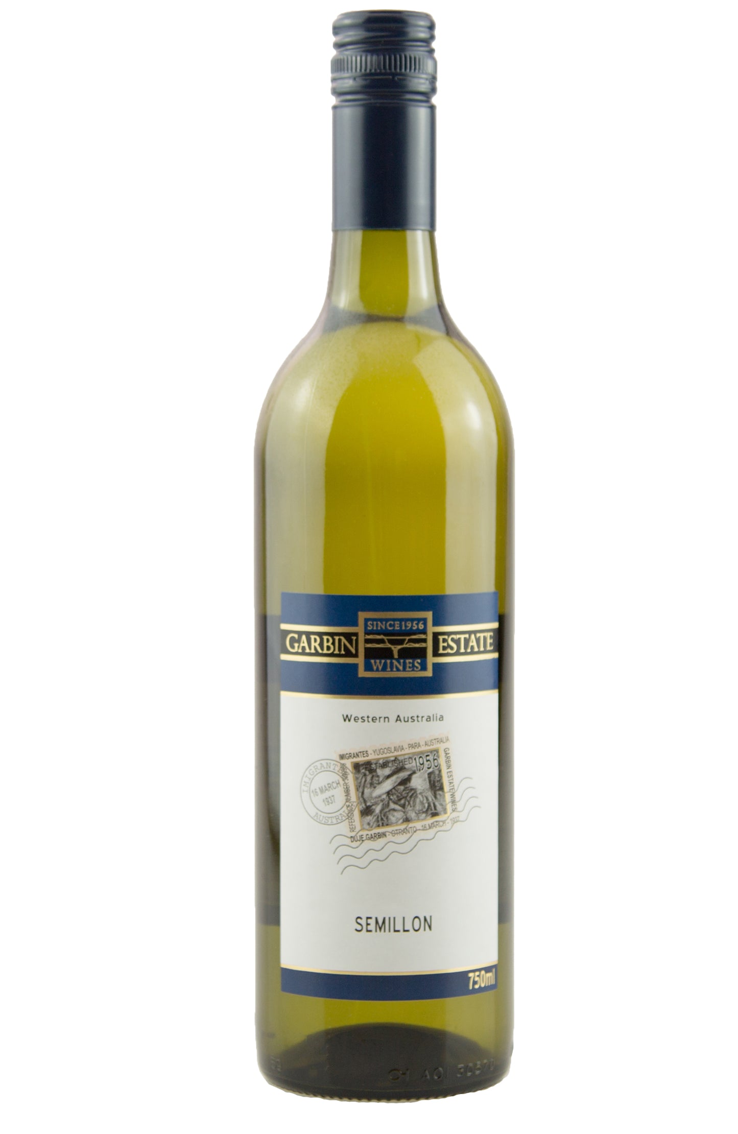 A bottle of Garbin Estate Wines Semillon 2019
