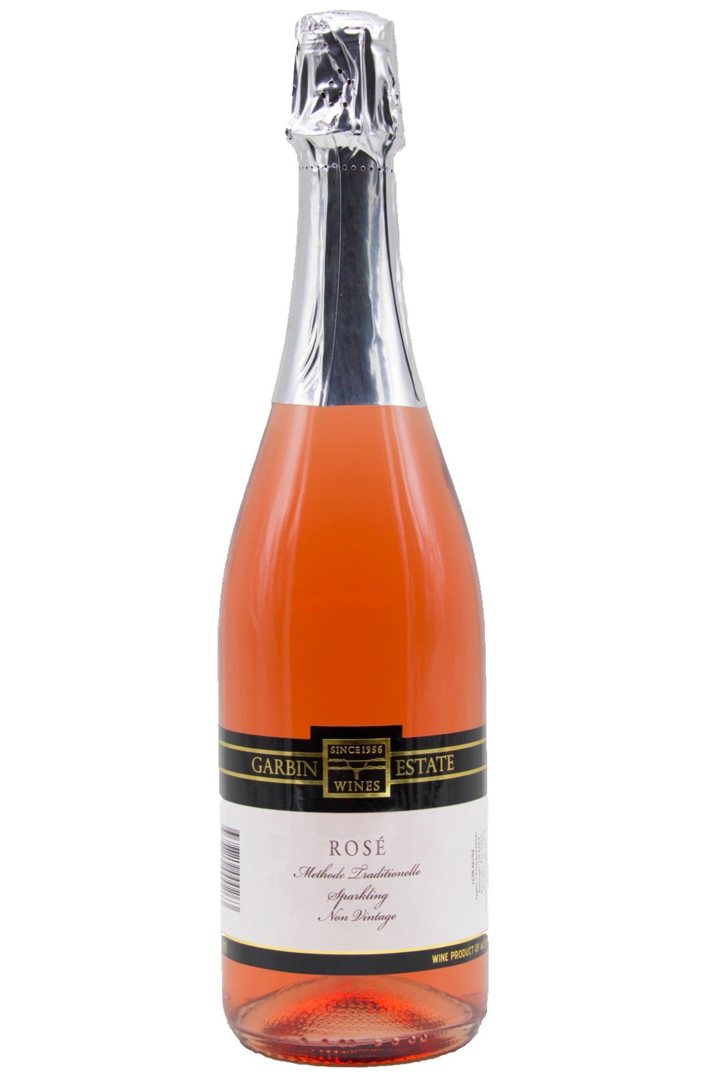 A bottle of Garbin Estate Wines Sparkling Rose