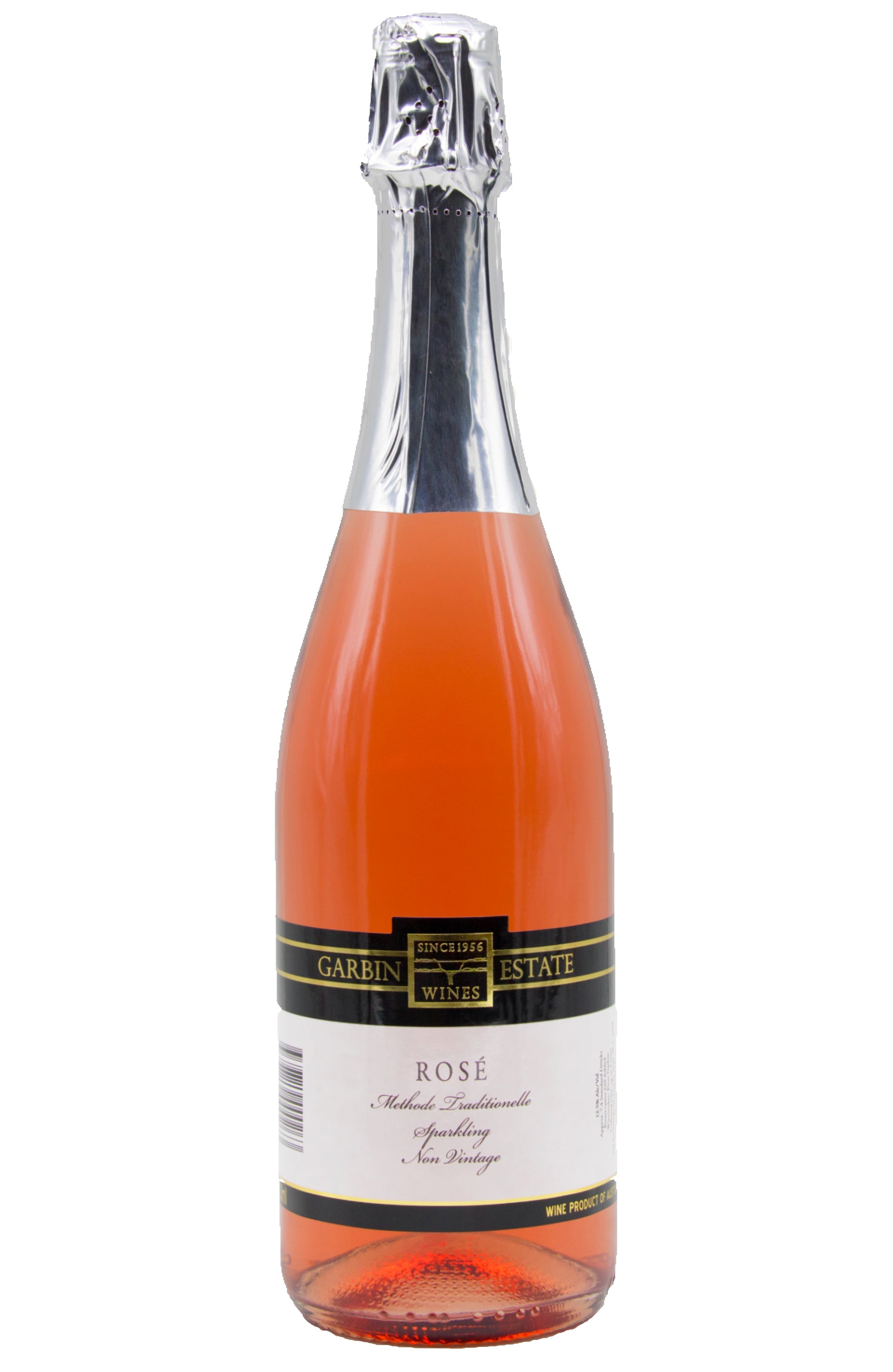 A bottle of Garbin Estate Wines Sparkling Rose